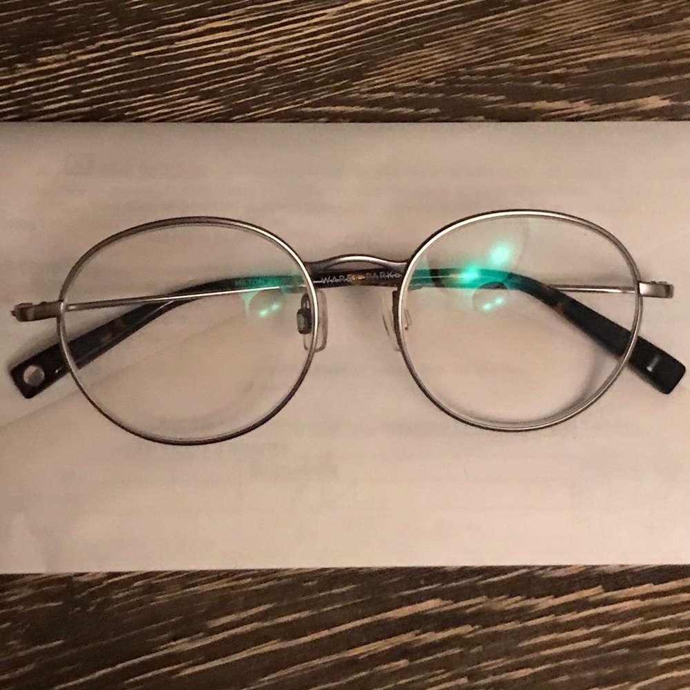 Warby Parker Classic Wire Frame Glasses (Milton)